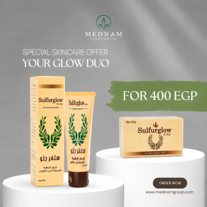 Sulphurglow cream and soap